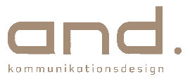 Logo and. Kommunikationsdesign